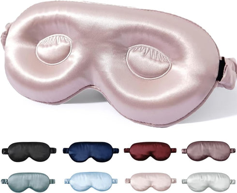 3D 100% 22mm Silk Adjustable Sleep Mask